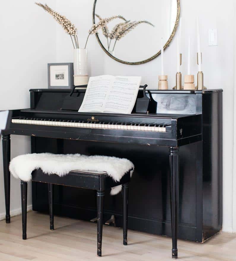piano in the home of anne sage crypton blog