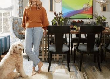Designer Stacy Garcia and her pet friendly fabrics from Crypton Home