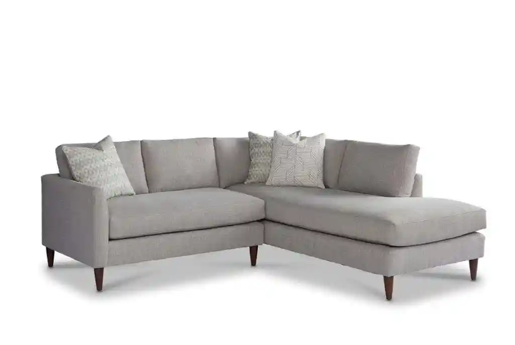 stain-resistant performance fabric from Crypton upholstered on a sofa