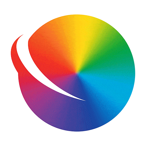 Spinning rainbow