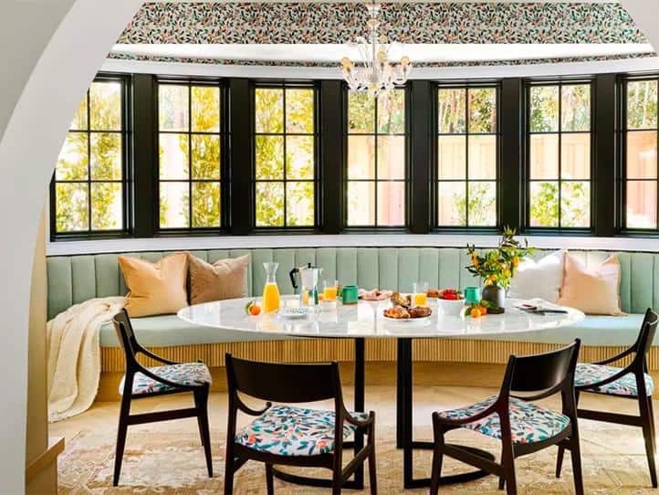 Check Out Jonathan Scott and Zooey Deschanel's Adorable Breakfast Nook