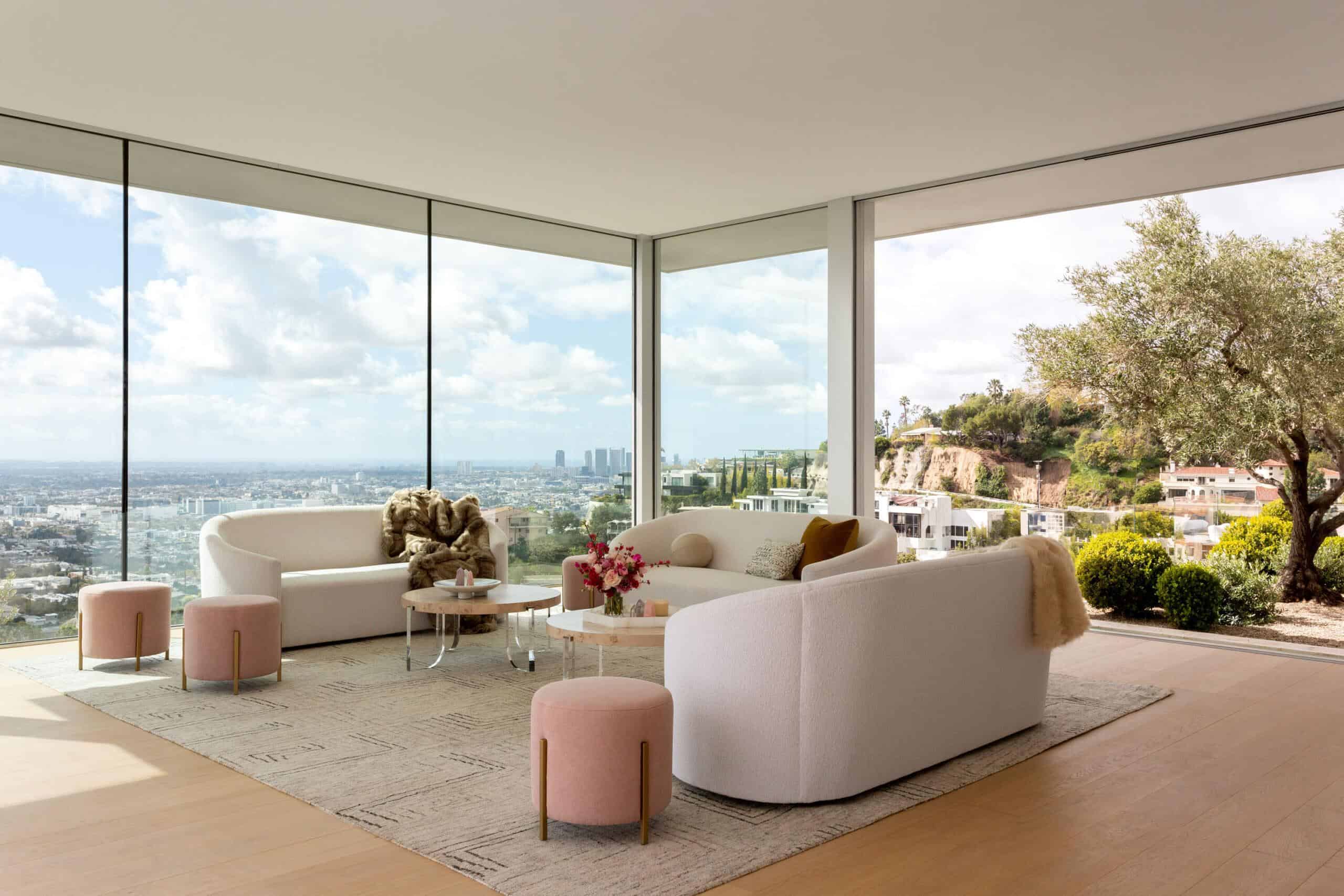 5 ways to refresh home decor Miranda Kerr Universal Tranquility sofa with Crypton Home Fabric