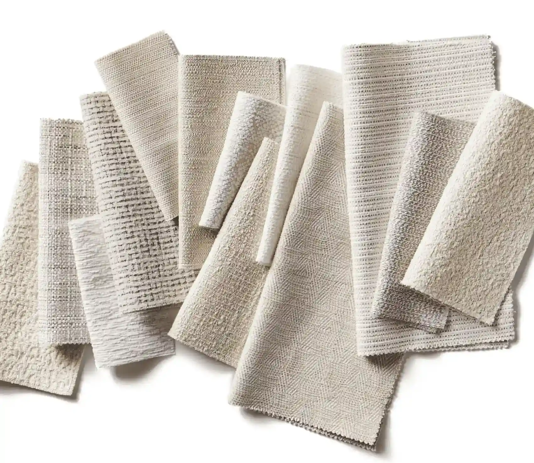 new white upholstery fabric swatches light colored