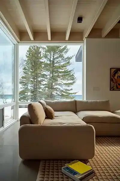 answering if performance fabric is worth it - this upholstered fabric sofa is protected from stains and odors