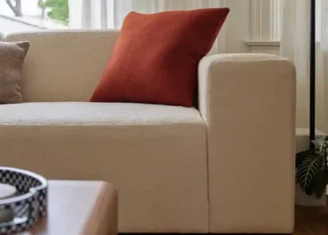 how to clean a white couch