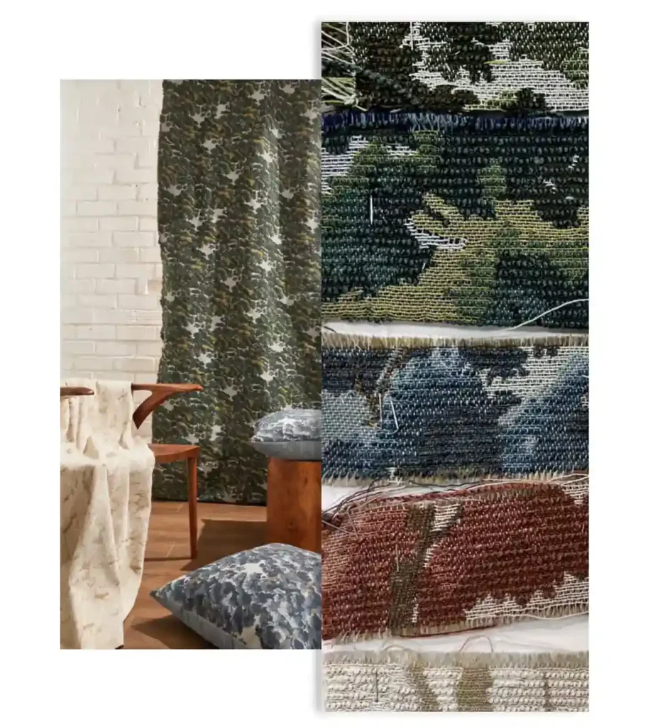 North Oaks a Kim Salmela x Crypton performance fabric stain resistant