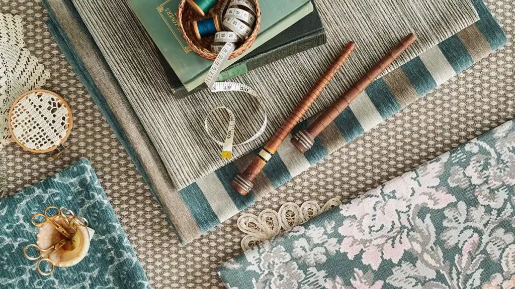 New United Fabrics collection. American made upholstery fabric