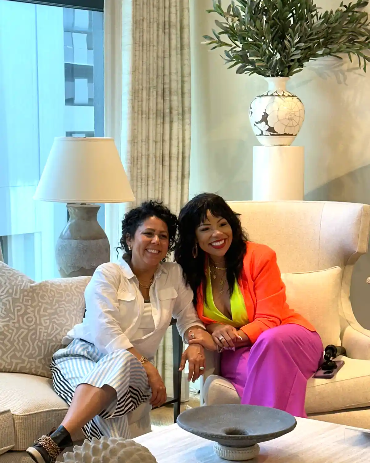 The Design Influencers Tour at the Sherrill Furniture showroom in High Point