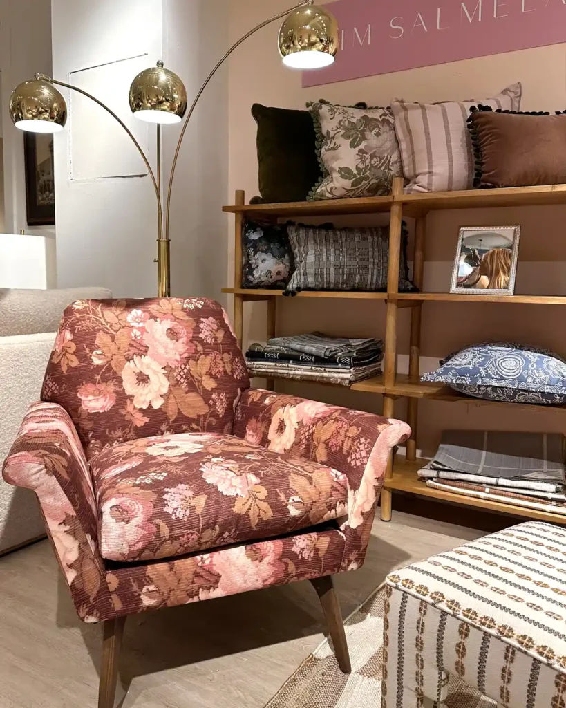 See the Norwalk Furniture showroom at High Point Market featuring Kim Salmela's latest furniture collection and Crypton's new high performance fabrics.