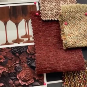 Interior designer DEU course on fabric