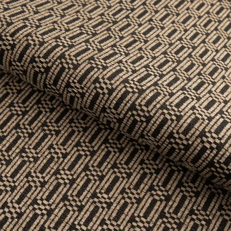 jacquard fabric with lattice pattern
