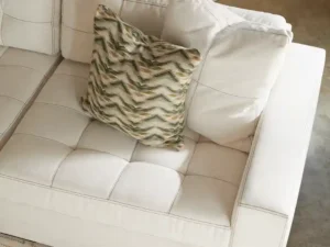 find our white performance fabric upholstered on sofas at Jonathan Louis Furniture
