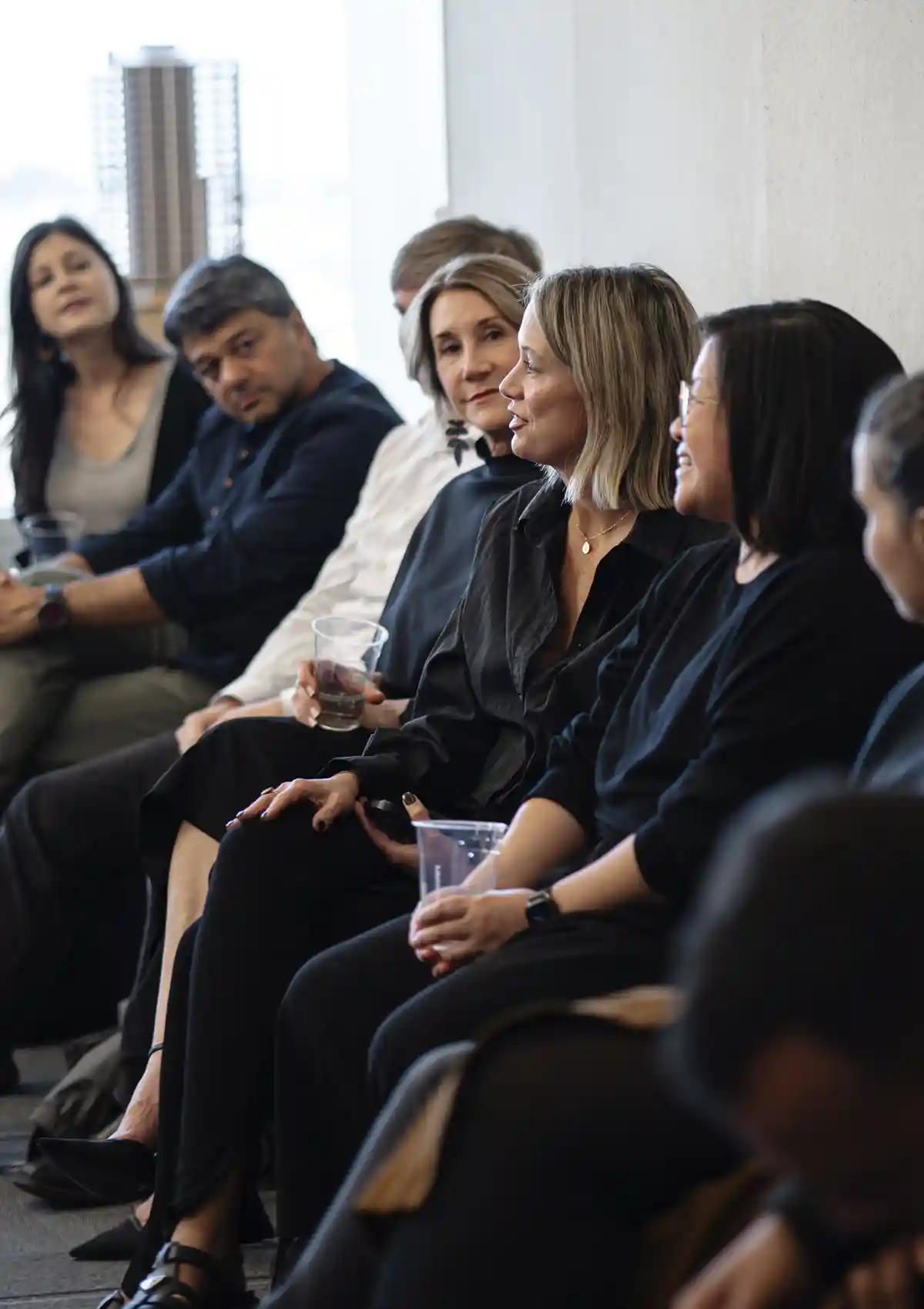 Seattle designers discussing sustainable fabrics and textiles