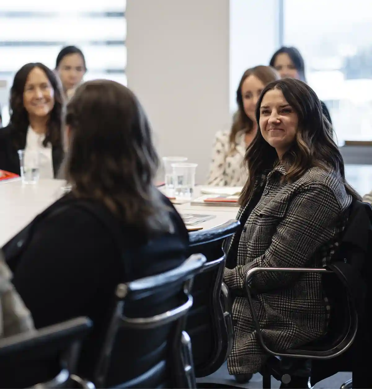 Seattle designers discussing sustainable fabrics and textiles