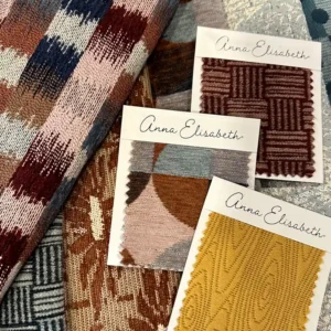 New high performance contract fabrics by Crypton available at Anna Elisabeth