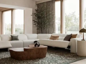 Crypton is now available at Crate and Barrel, white motion section