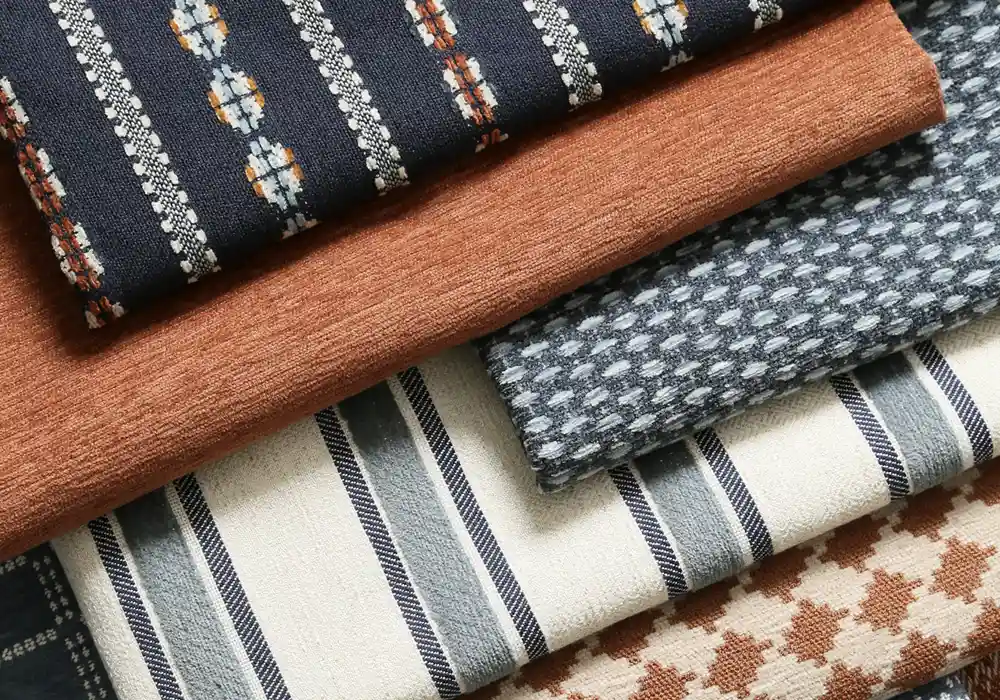 new performance fabric collection at Pindler filled with modern and classic fabric designs