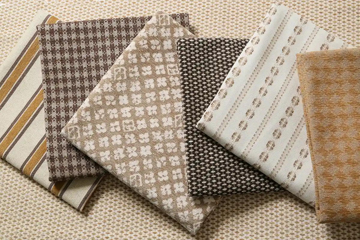 traditional fabric designs in neutrals