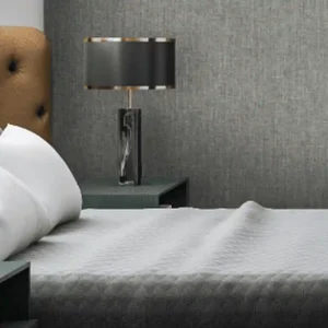 Find stain resistant contract wallpaper that is easy to clean and perfect for hotel room designs