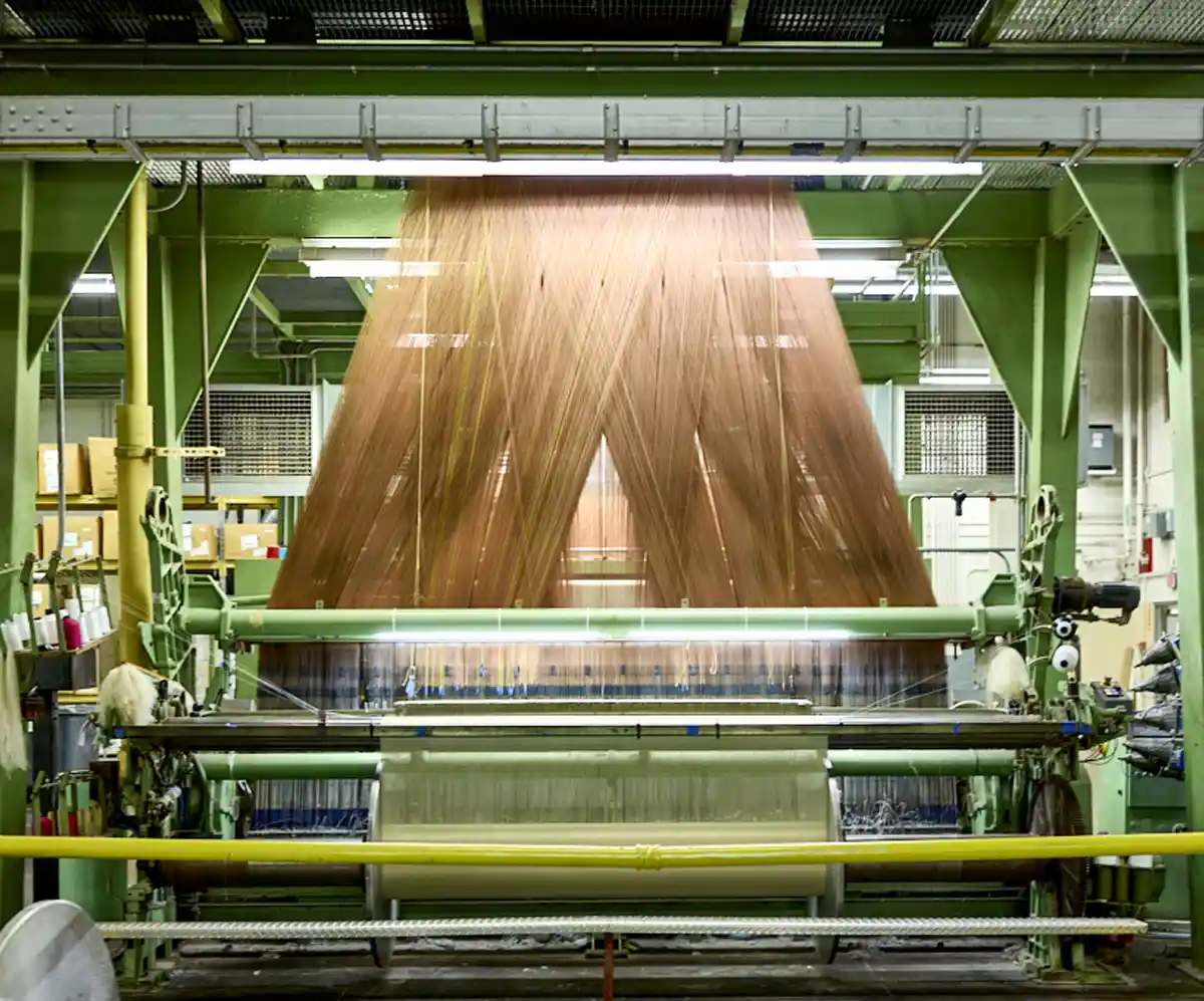 weaving loom textile fabric made in the usa