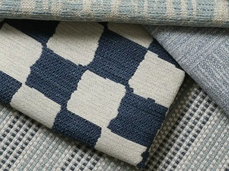 new checkerboard fabric pattern