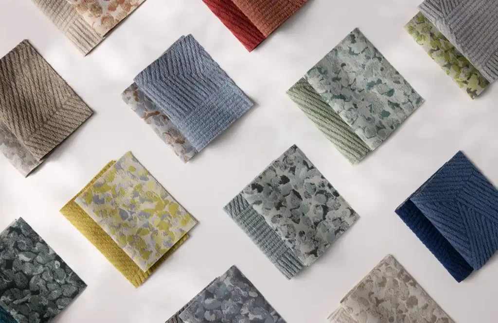small leaf is a new biophilia pattern at Designtex
