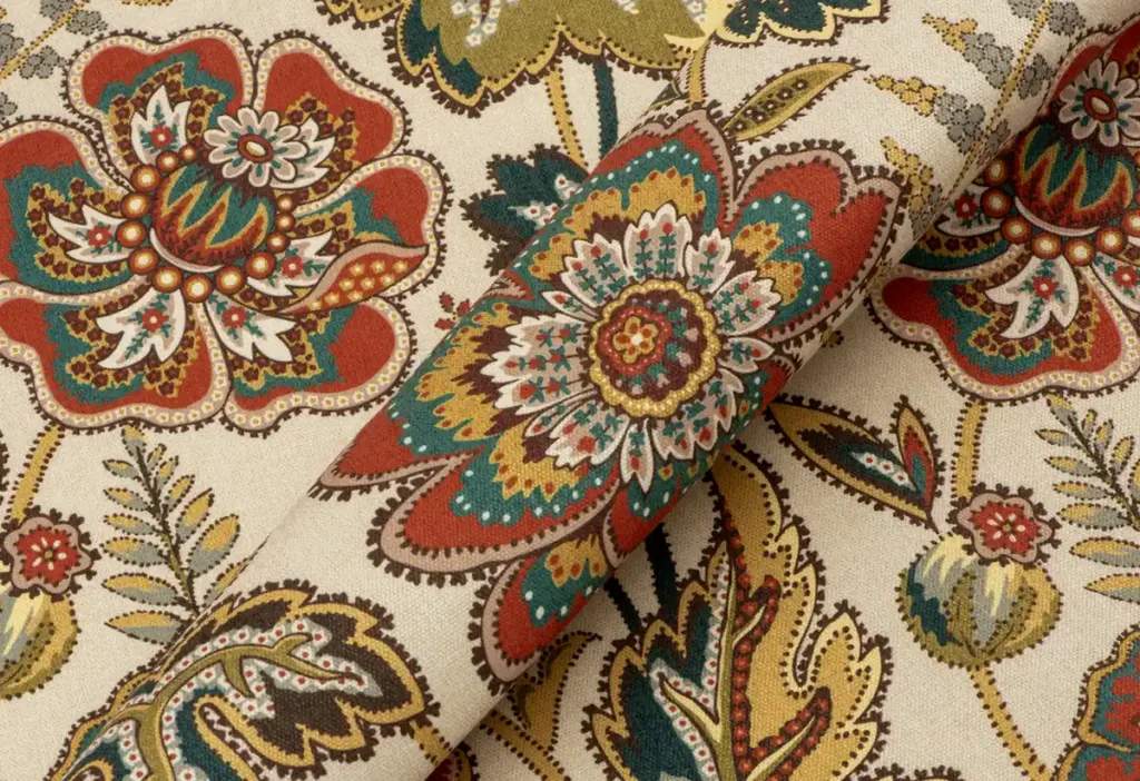 New floral contract fabric pattern at Burch Fabrics