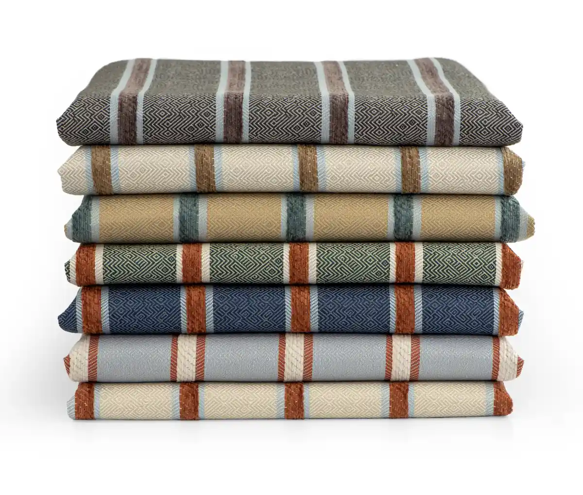 stripe pattern jacquard fabrics