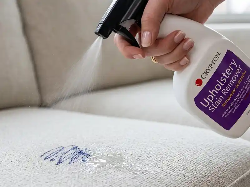 upholstery cleaning spray for stubborn stains like ink, lipstick, grease, and more